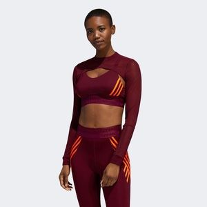 Ivy Park maroon shrug